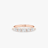 Lab-Grown Diamond Half-Eternity Ring, Minha