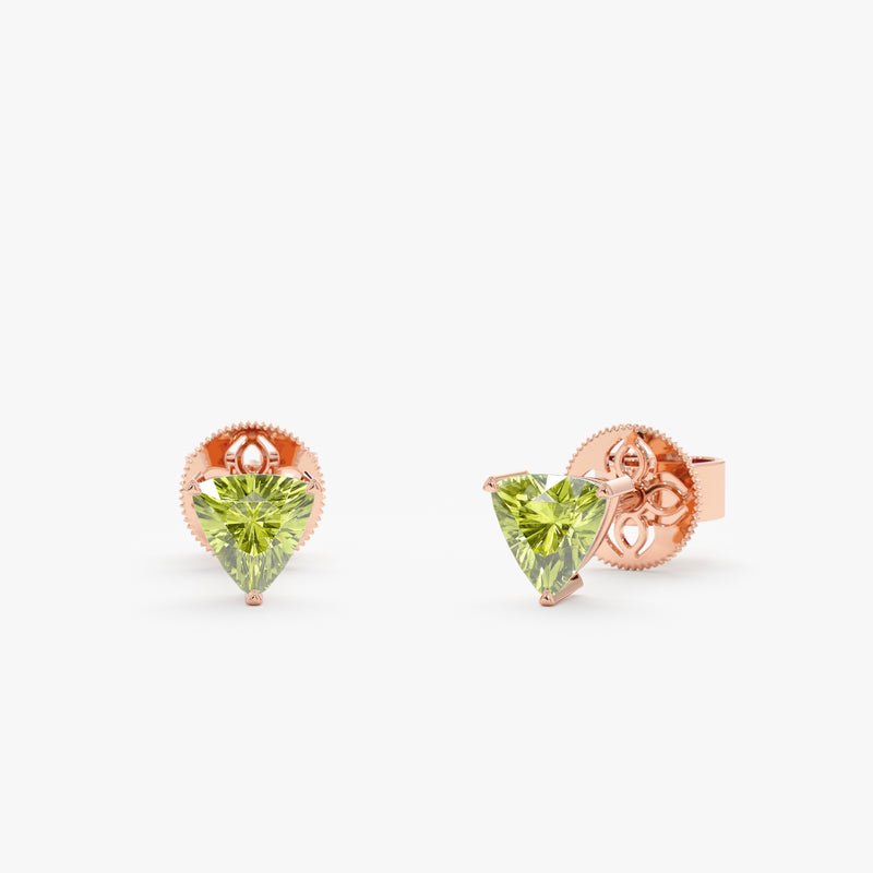 Natural Peridot Gemstone Jewelry