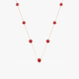 Ruby Choker Necklace, Reyna