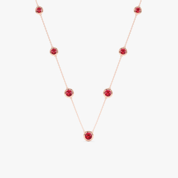 Ruby Choker Necklace, Reyna