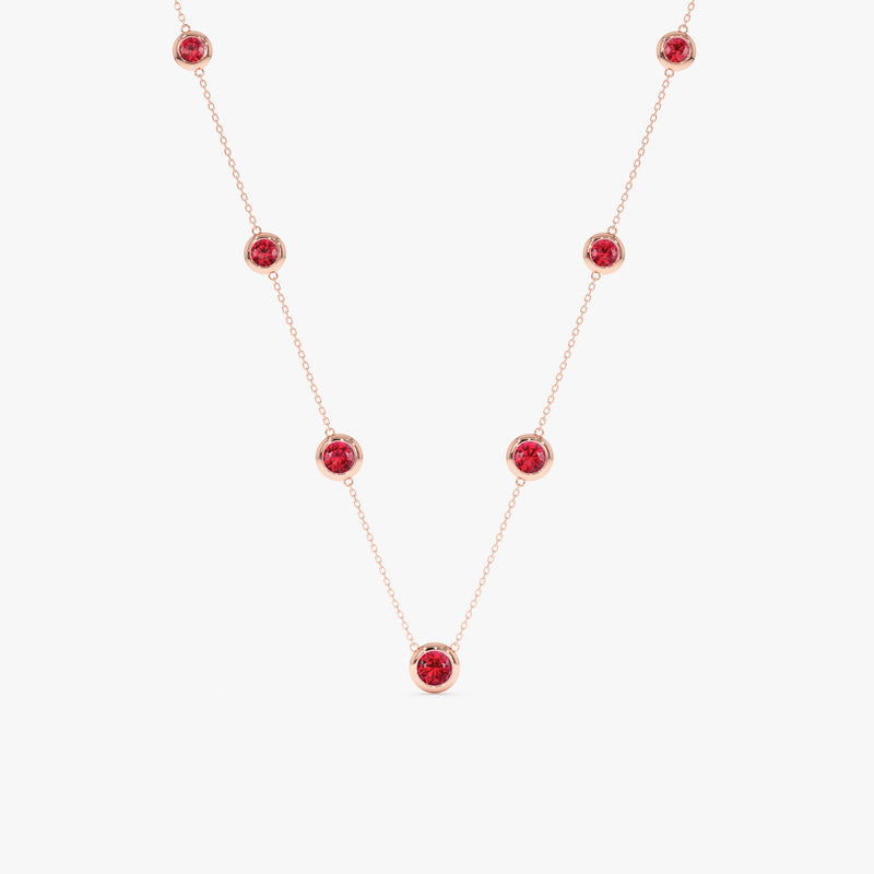 Ruby Choker Necklace, Reyna