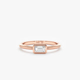 rose gold ethically sourced ring jewelry