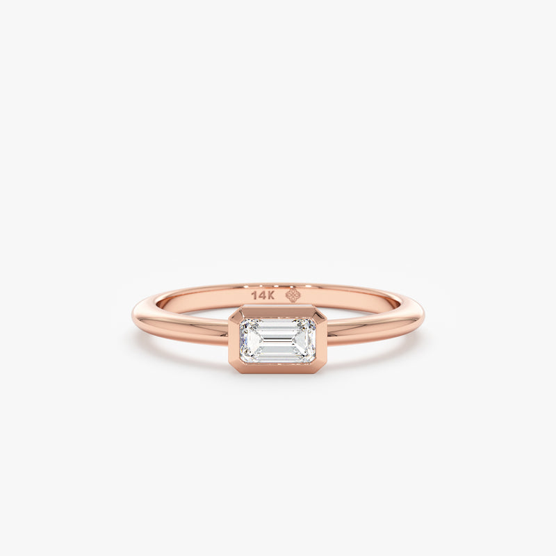 rose gold ethically sourced ring jewelry