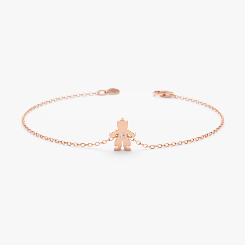 rose gold baby boy jewelry