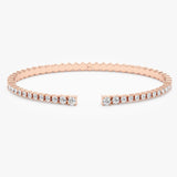 Diamond Open Cuff Bracelet, Alina