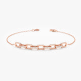 Diamond Chain Link Bracelet, Oprah