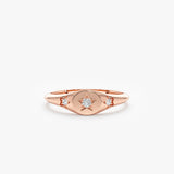 rose gold starburst band