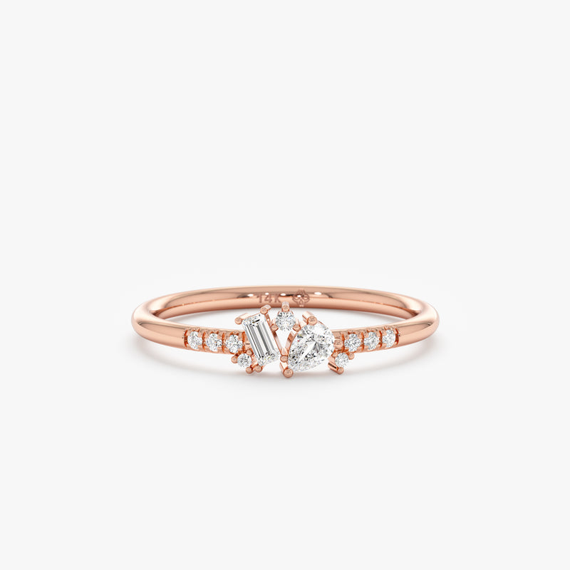 rose gold bridal jewelry