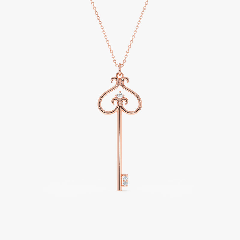 Diamond Key Necklace, Filia