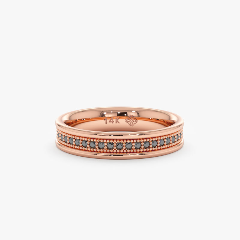 rose gold handmade ring