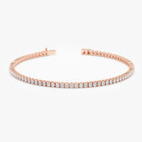 Thin Diamond Tennis Bracelet, Janet