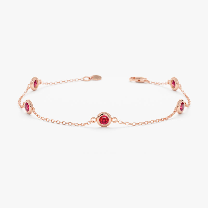 Ruby Station Bracelet, Tanya