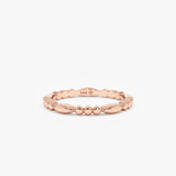 rose gold handmade band