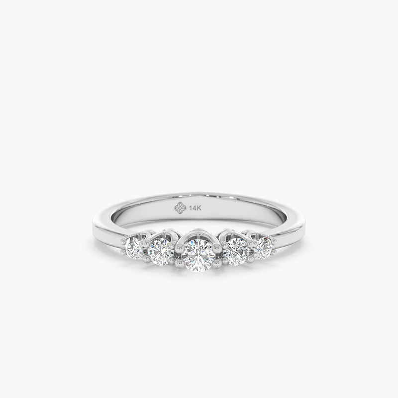 Graduated Diamond Ring, Harmony