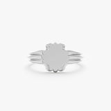 Clover Signet Ring, Madison