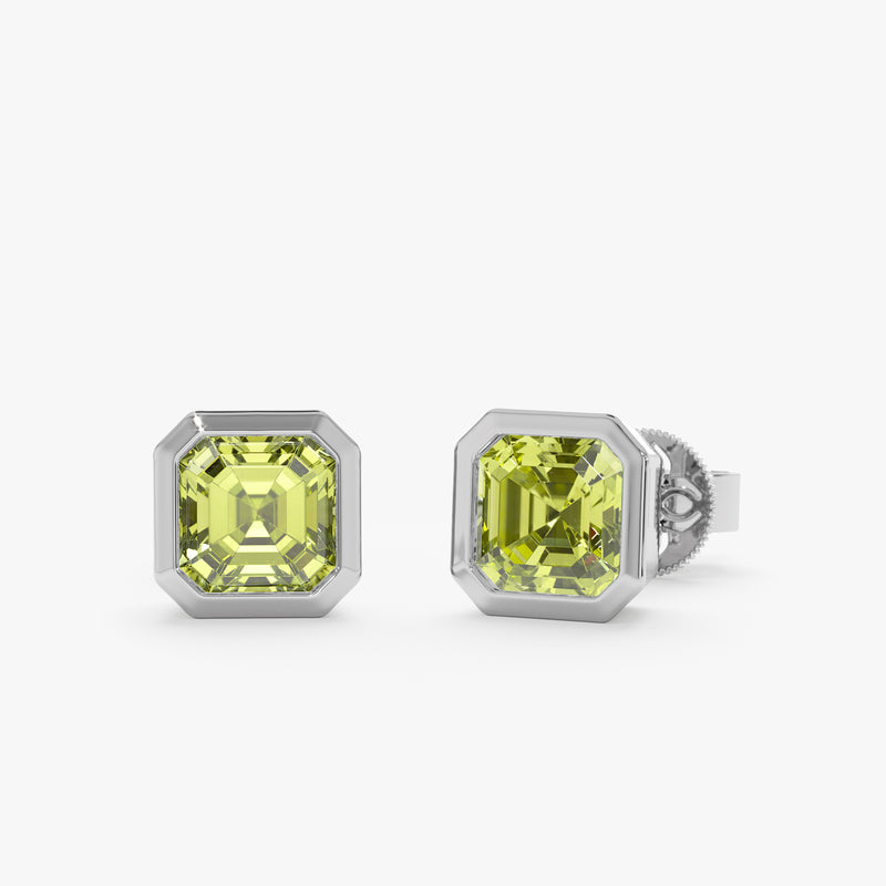 Bold Peridot Stud Earrings, Holland