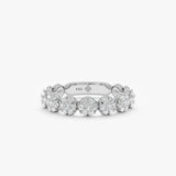 Diamond Paved Bubble Ring, Evee