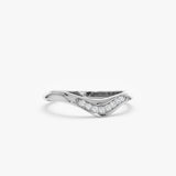 Round Chevron Diamond Ring, Amaris