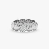 Diamond Croissant Ring, Barbara