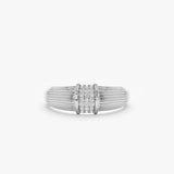 Vintage Diamond Bar Ring, Nellie