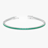 Emerald Tennis Bracelet, Deborah