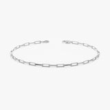 Paperclip Chain Bracelet - 1.7mm, Talia