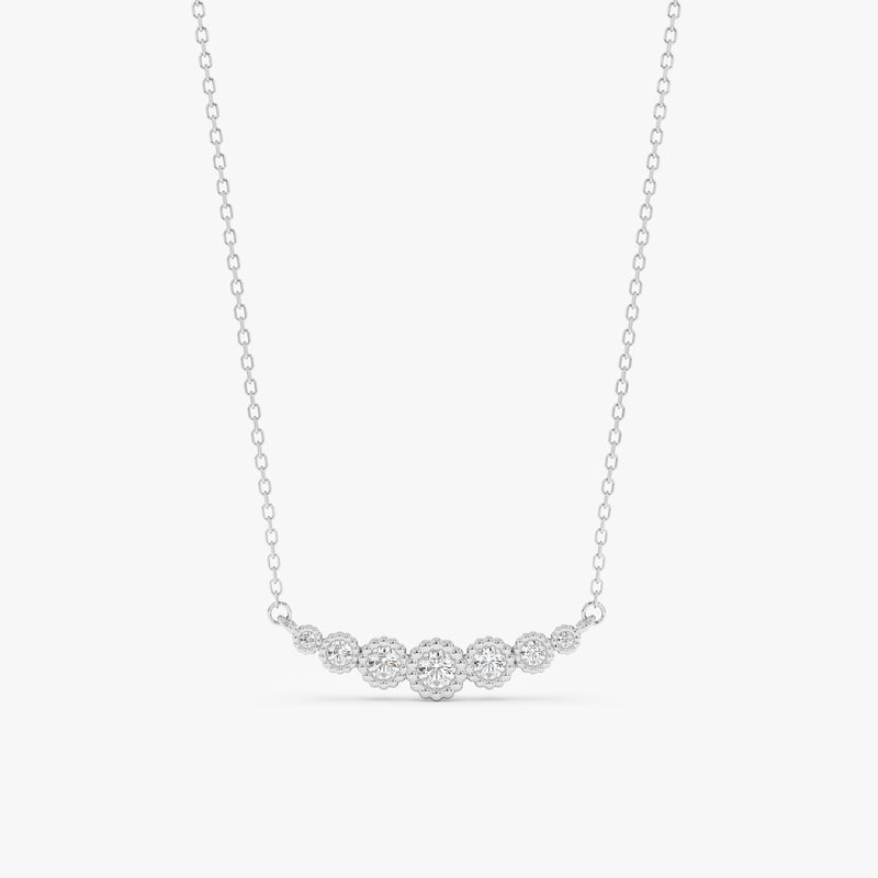 White Gold Diamond Pendant