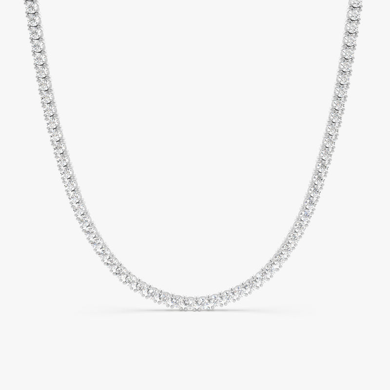 White Gold Diamond Choker