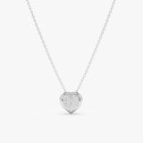 Diamond Heart Necklace, Kree