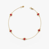 Ruby Station Bracelet, Tanya