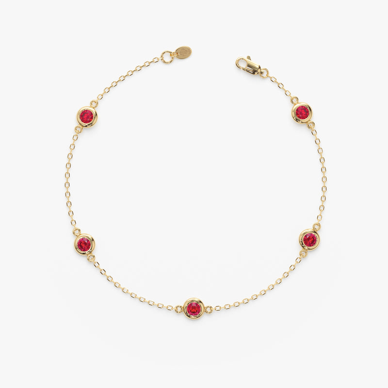 Ruby Station Bracelet, Tanya