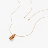 Pear-Cut Citrine Necklace, Haniya