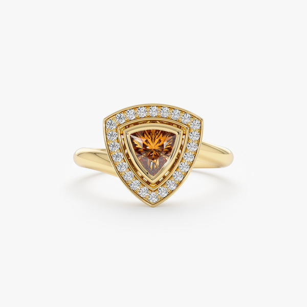 Natural Citrine Ring