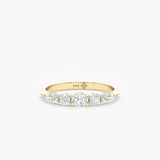 Lab-Grown Diamond Half-Eternity Ring, Minha