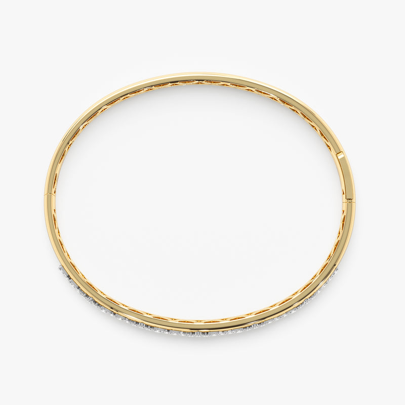 Unique Natural Diamond Bangle, Sarahi