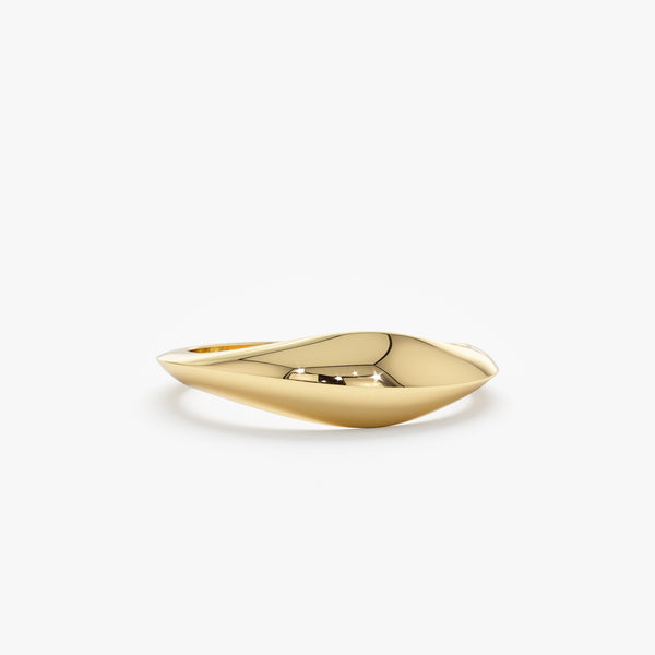 Unique Gold Dome Ring, Rylan