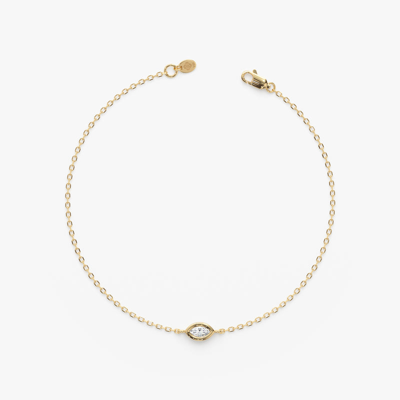 Marquise Diamond Bracelet, Maisie