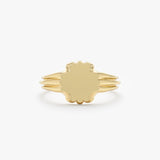 Clover Signet Ring, Madison