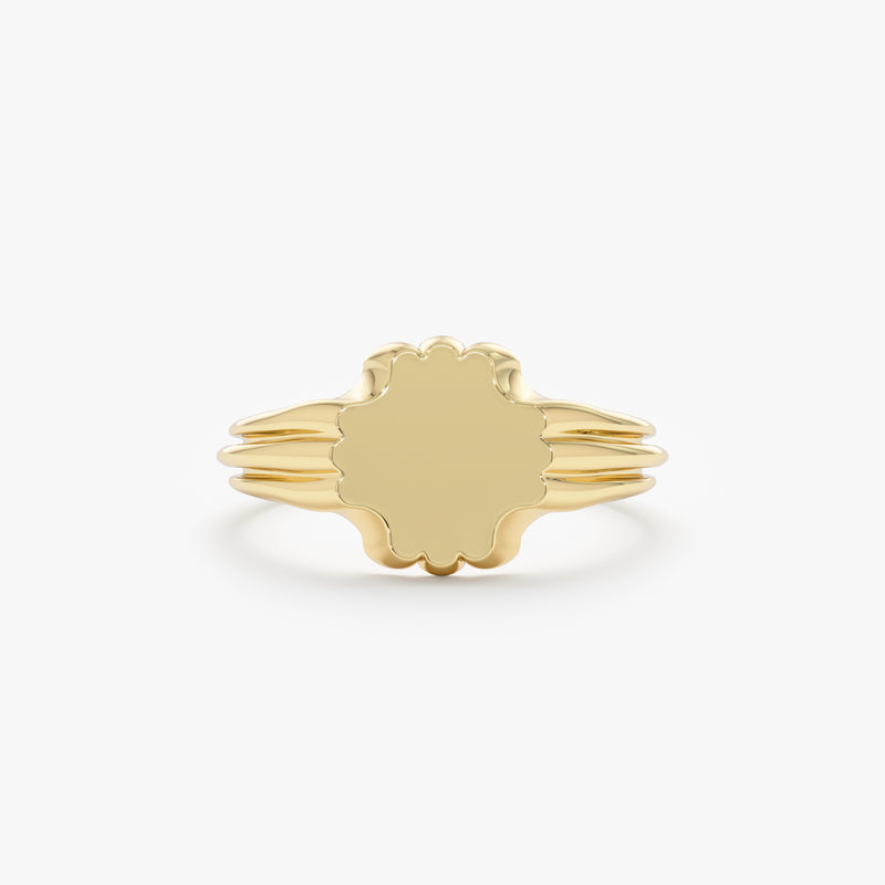 Clover Signet Ring, Madison