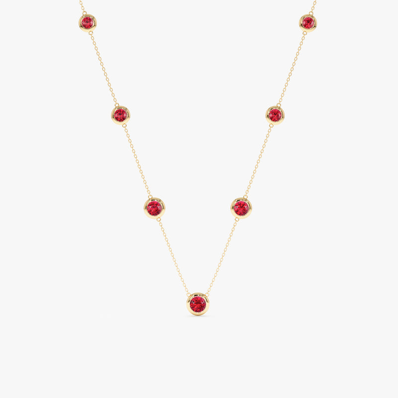 Ruby Choker Necklace, Reyna