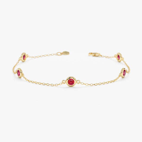 Ruby Station Bracelet, Tanya