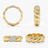 Diamond Croissant Ring, Barbara