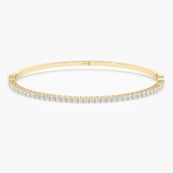 Natural Diamond Bangle, Melanie