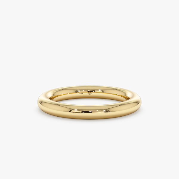 solid 14k gold wire ring 