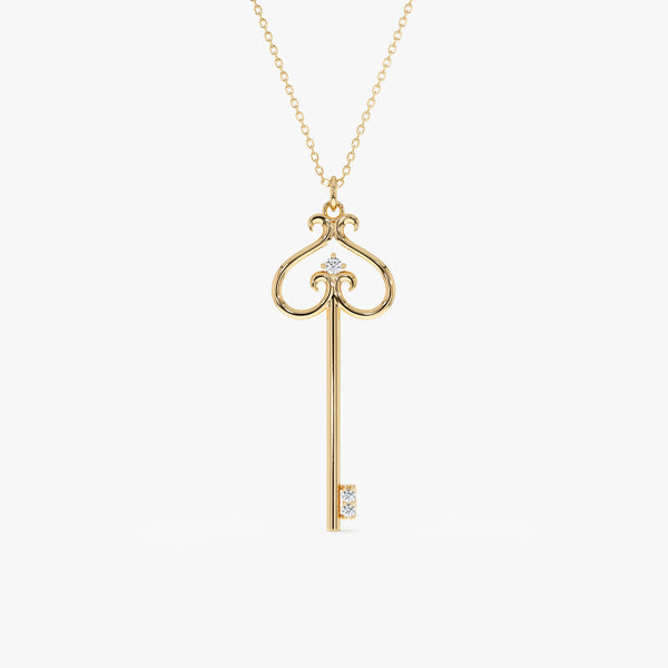 Diamond Key Necklace, Filia