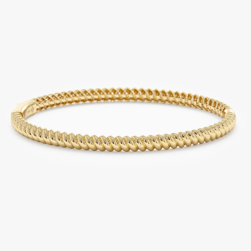 Plain Gold Bangle