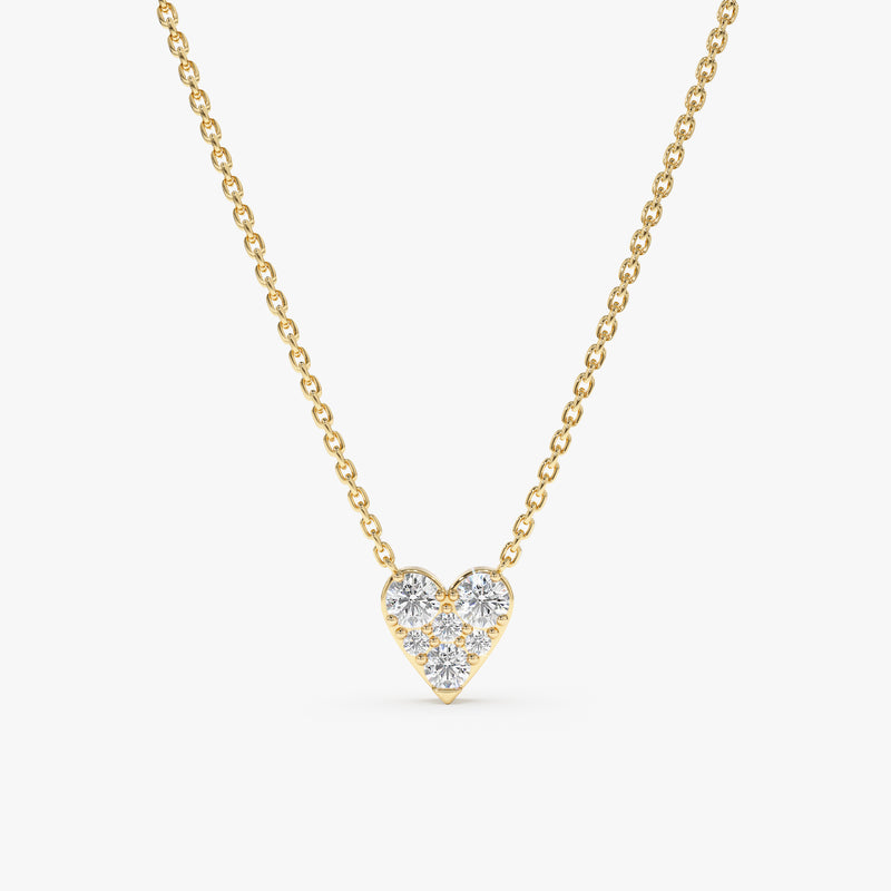 Diamond heart Pendant