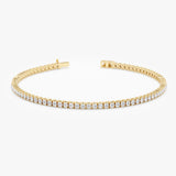 Thin Diamond Tennis Bracelet, Janet