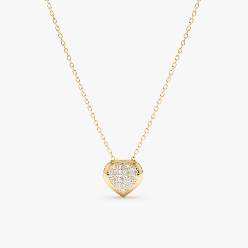 Diamond Heart Necklace, Kree