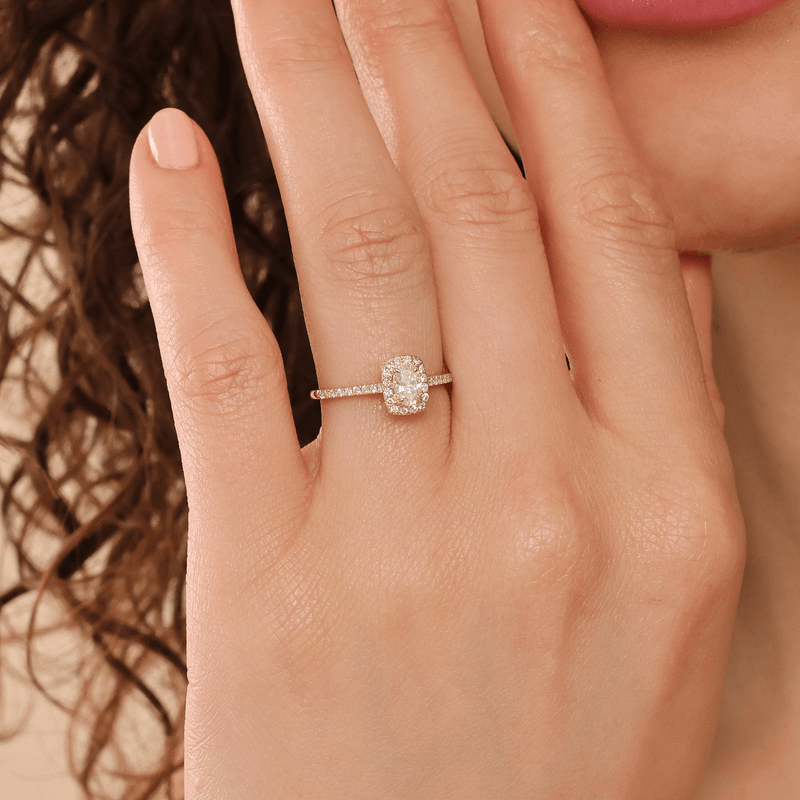 ethically sourced diamond statement ring